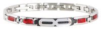 Bracciale Rosso Amante Uomo Symbolum in Acciaio UBR608FR - UBR608FR